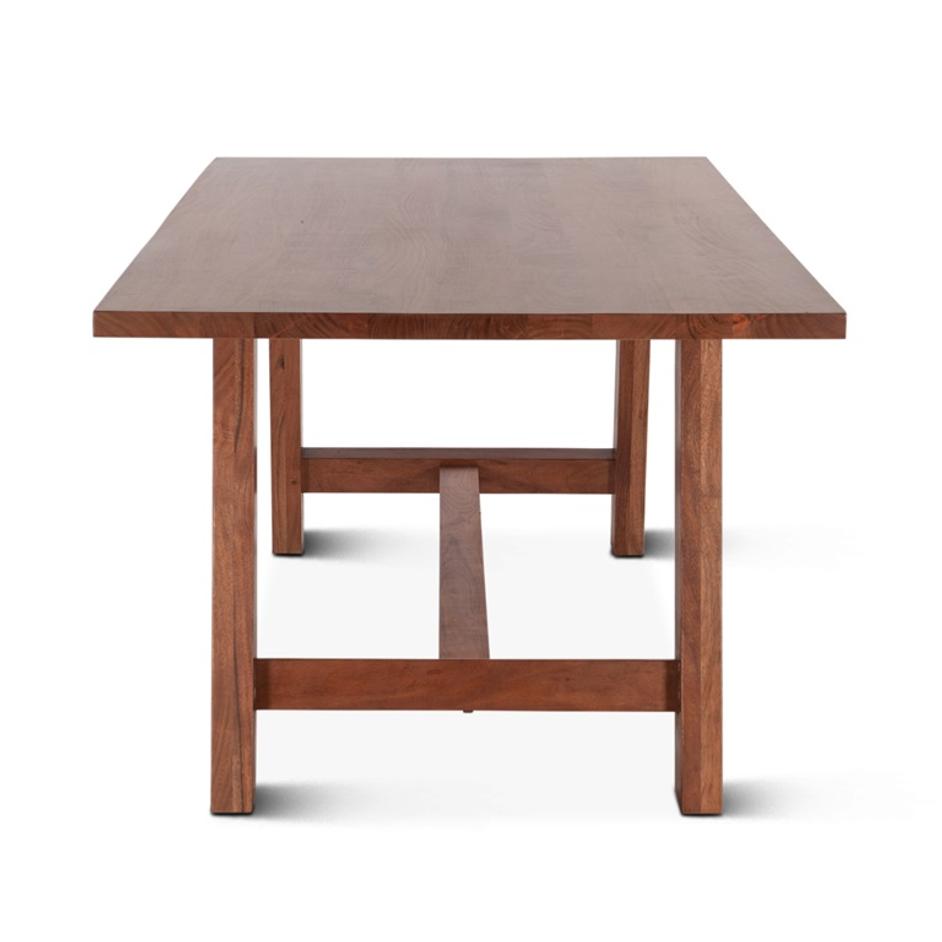 Savannah 94" Dining Table, Cinnamon Brown by Home Trends & Design