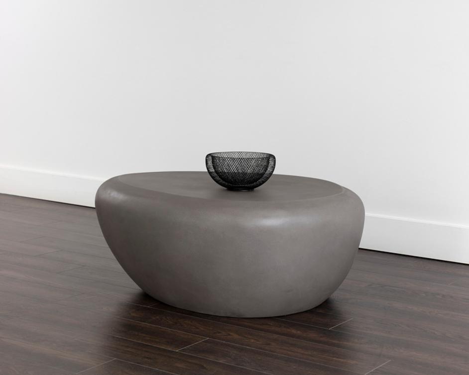 CORVO COFFEE TABLE - SMALL - GREY by Sunpan