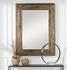 Rennick Rustic Wood Mirror by Uttermost