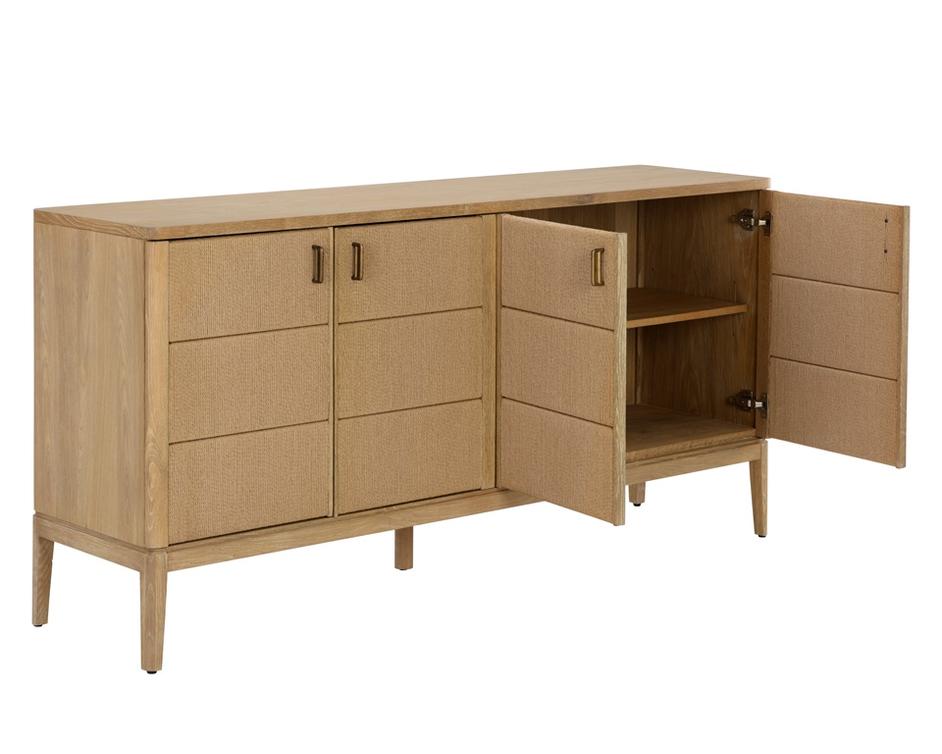 ETIENNE SIDEBOARD - RUSTIC OAK by Sunpan