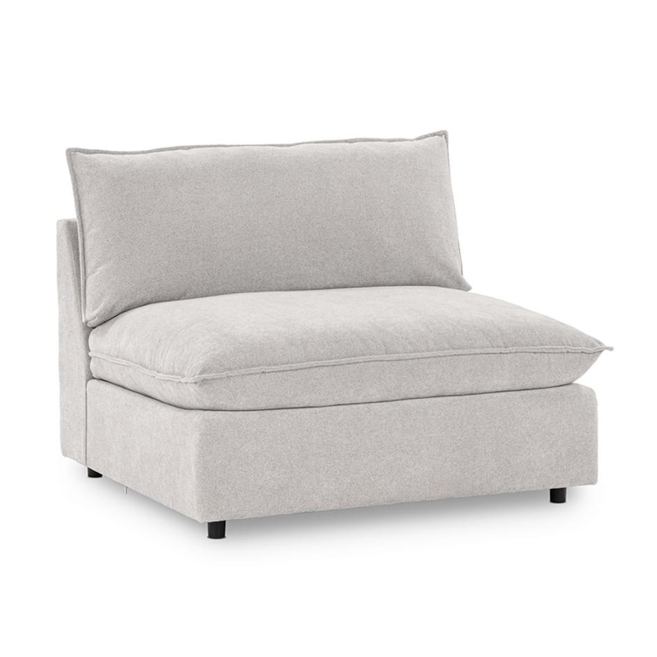 Caplan Upholstered Armless Chair Elite by Classic Home