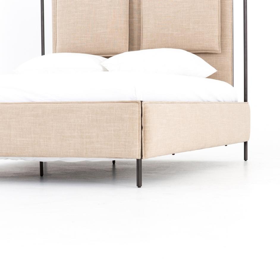 Leigh Upholstered King Bed by FOUR HANDS