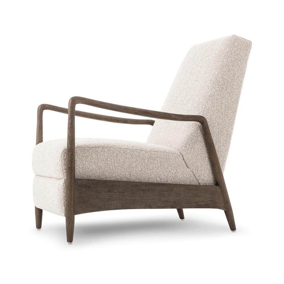 Braden Recliner - Sattley Fog by Four Hands