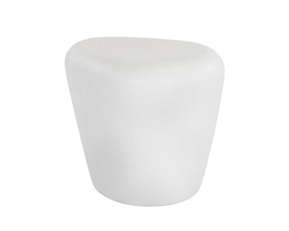 CORVO SIDE TABLE - WHITE by Sunpan