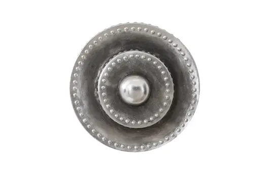 Circles Wall Tile, Silver Leaf with Antiquing by PHILLIPS COLLECTION