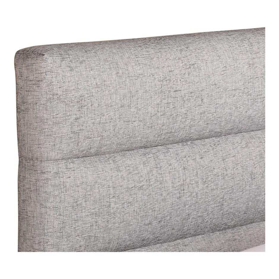 TAKIO QUEEN BED LIGHT GREY by Moes Home