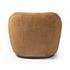 Julius Swivel Chair In Nubuck Cognac by Four Hands