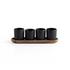Nelo Espresso Cup, Set Of 4 In Matte Black by FOUR HANDS