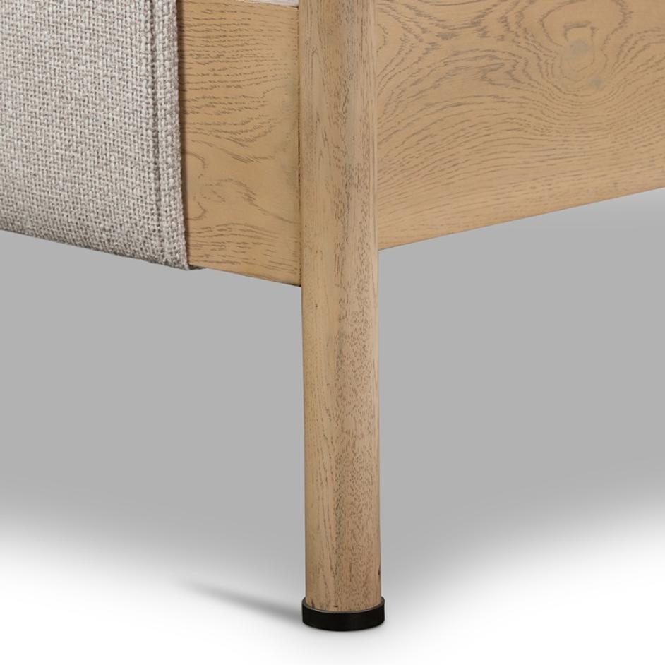 Harriett Bed In Gibson Wheat In King by FOUR HANDS