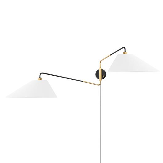 Duo Plug-in Sconce by Hudson Valley