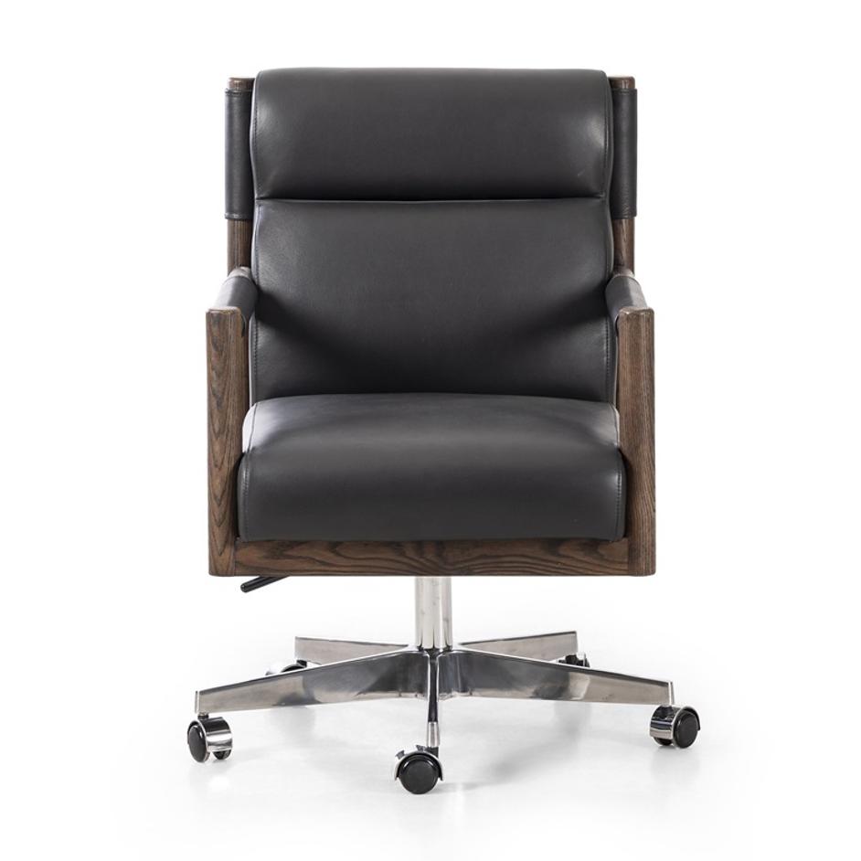 Kiano Desk Chair - Bosa Black by Four Hands