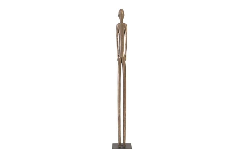Bulol Sculpture,  Polished Bronze, MD by PHILLIPS COLLECTION