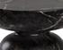 Lucida End Table - Marble Look - Black by Sunpan