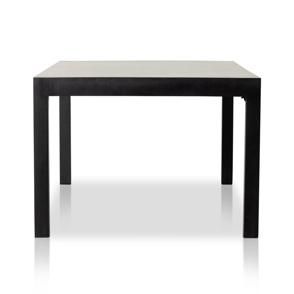 Isador Dining Table 96" In Black Wash by FOUR HANDS