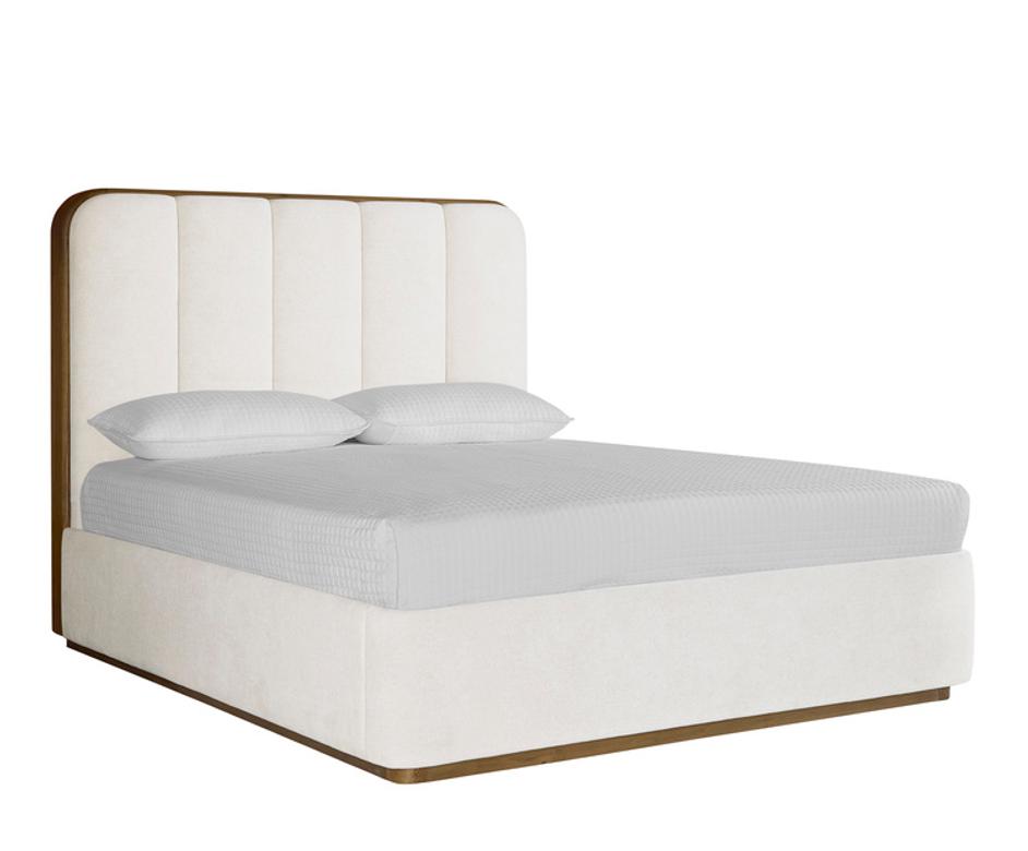 JAMILLE BED - QUEEN - ECLIPSE WHITE by Sunpan