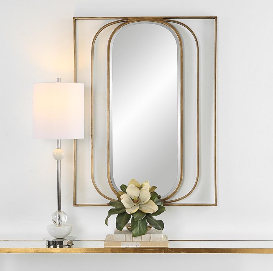 Replicate Contemporary Oval Mirror by Uttermost