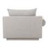 Rosello Left Arm Facing Chair Light Grey by Moes Home