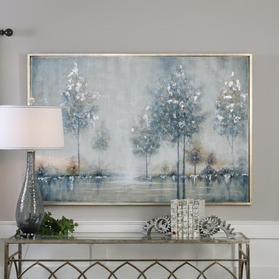 Walk In The Meadow Hand Painted Canvas by Uttermost