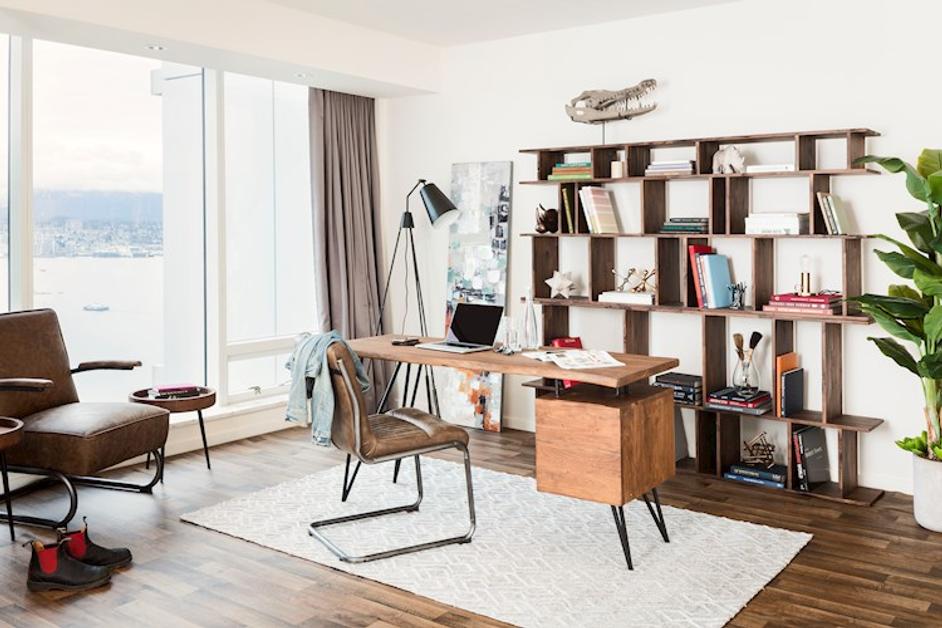 ANSEL DINING CHAIR LIGHT BROWN by Moes Home