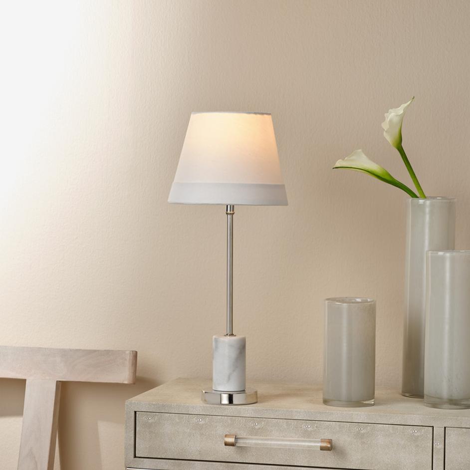 Darcey Marble Table Lamp by Jamie Young