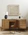 Eaton Executive Desk In Light Oak Resin by FOUR HANDS