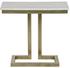 Alonzo Side Table by Noir Furniture