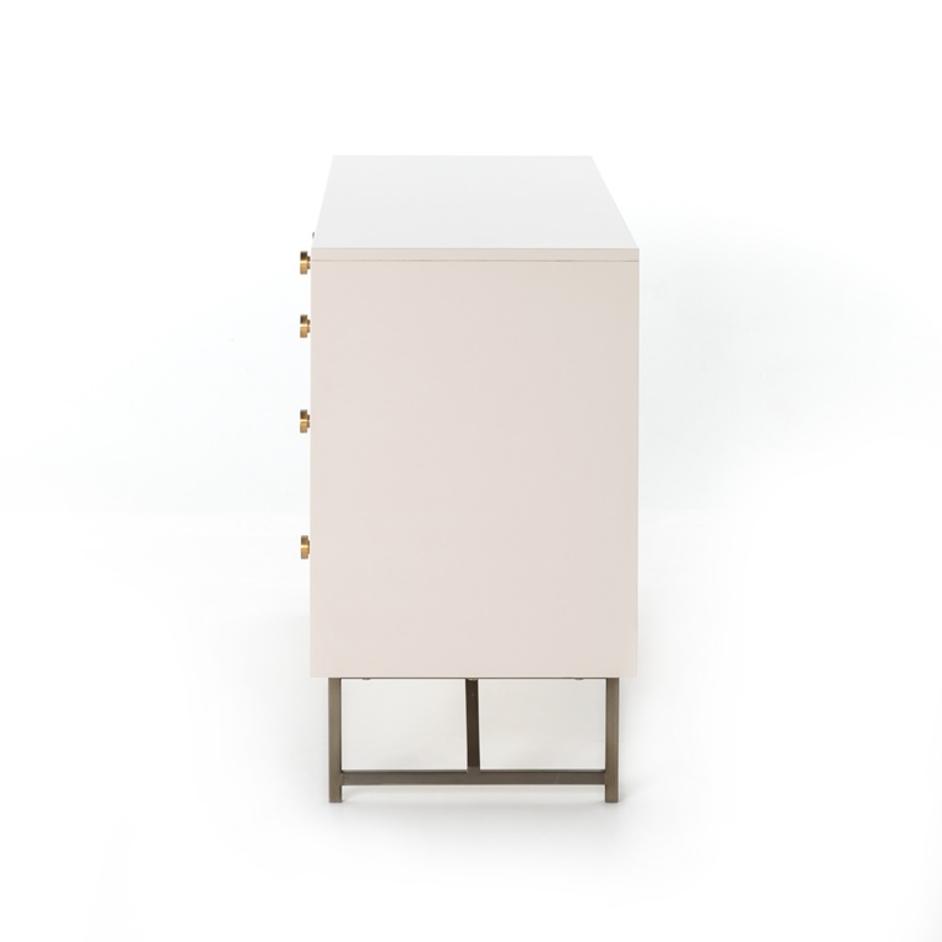 Van 7 Drawer Dresser In Matte Alabaster by FOUR HANDS