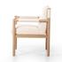 Kiano Dining Armchair In Charter Oatmeal by FOUR HANDS