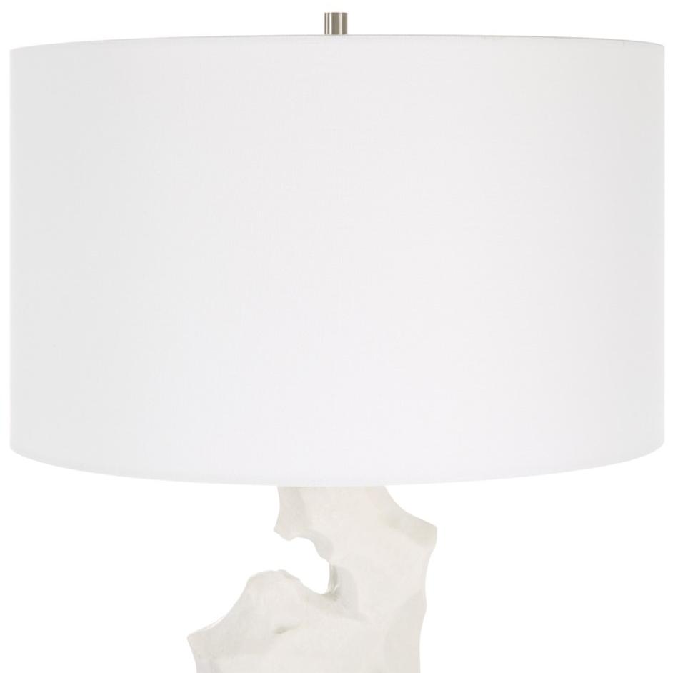 Remnant White Marble Table Lamp by Uttermost