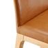 Devon KD PU Counter Stool, Moza Caramel by New Pacific Direct