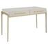 Jewel Modern White Desk by Uttermost