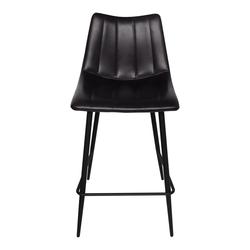 ALIBI COUNTER STOOL MATTE BLACK by Moes Home