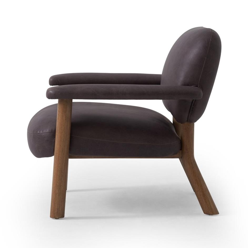 Eisley Chair In Tumble Waxed Slate by Four Hands