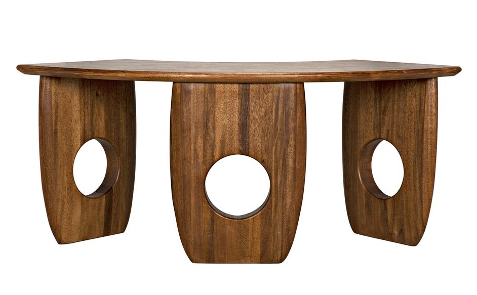 Lobster Desk, Dark Walnut by Noir Furniture