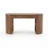Pilar Desk in Caramel Brown Veneer by FOUR HANDS