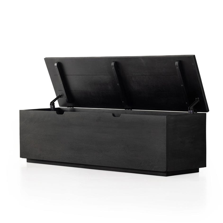 Duncan Trunk - Flint Black by Four Hands