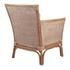 Tatum Rattan Accent Arm Chair In Canary Brown by New Pacific Direct