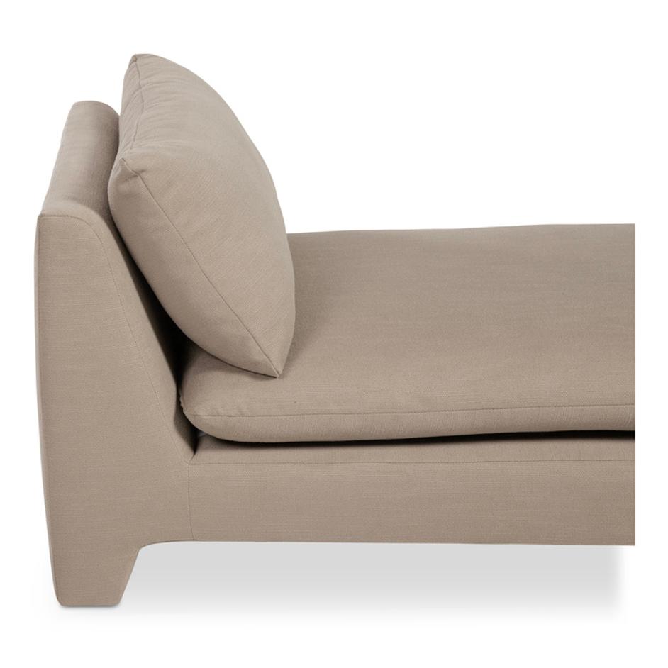 Estelle Chaise Flax by Moes Home