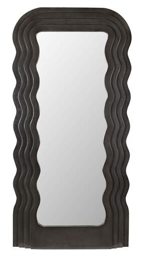 Atticus Mahogany Pale-Finish Mirror by Noir Furniture