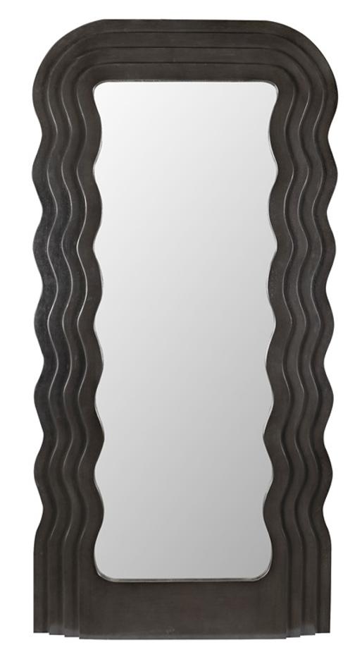 Atticus Mahogany Pale-Finish Mirror by Noir Furniture
