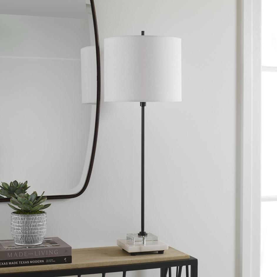 Ciara Sleek Buffet Lamp by Uttermost