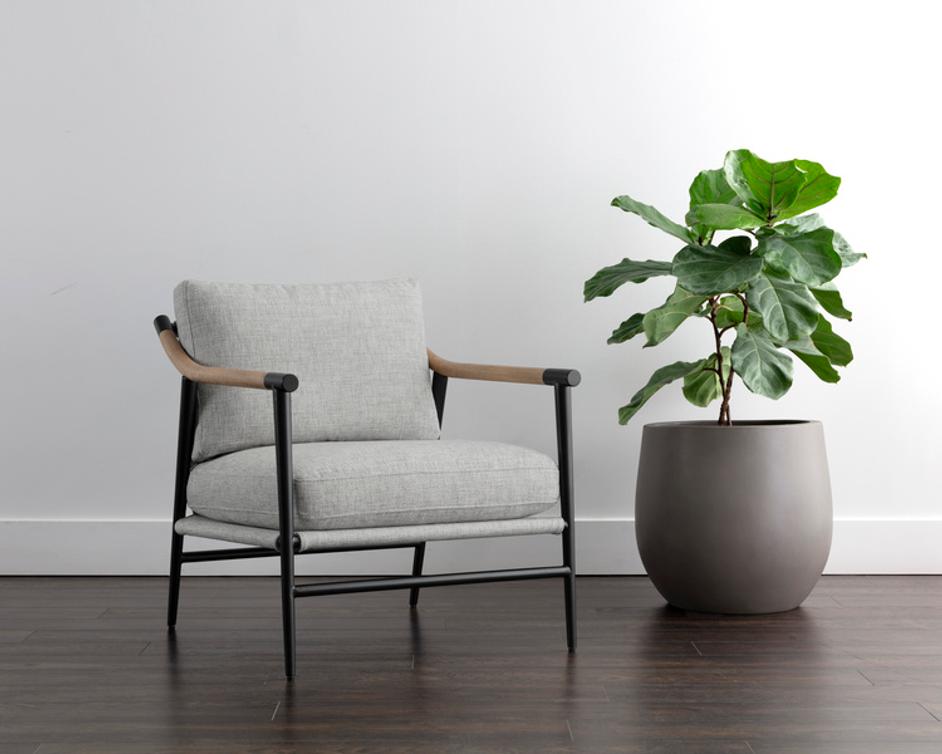 MEADOW ARMCHAIR - VAULT FOG by Sunpan