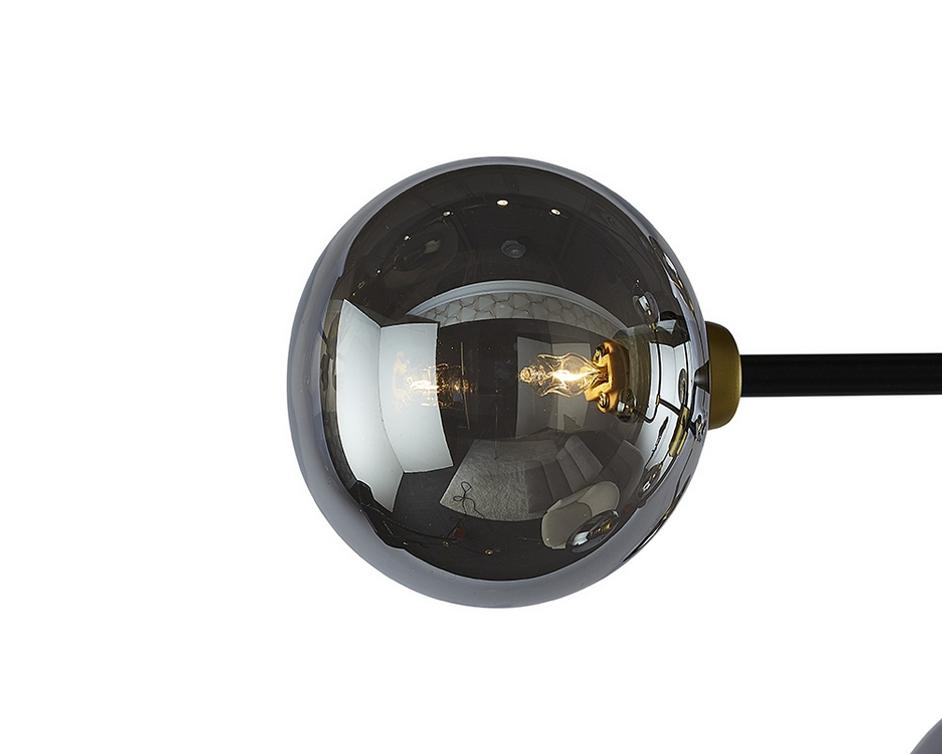 Deimos Ceiling Light - Small - Smoke Grey by Sunpan