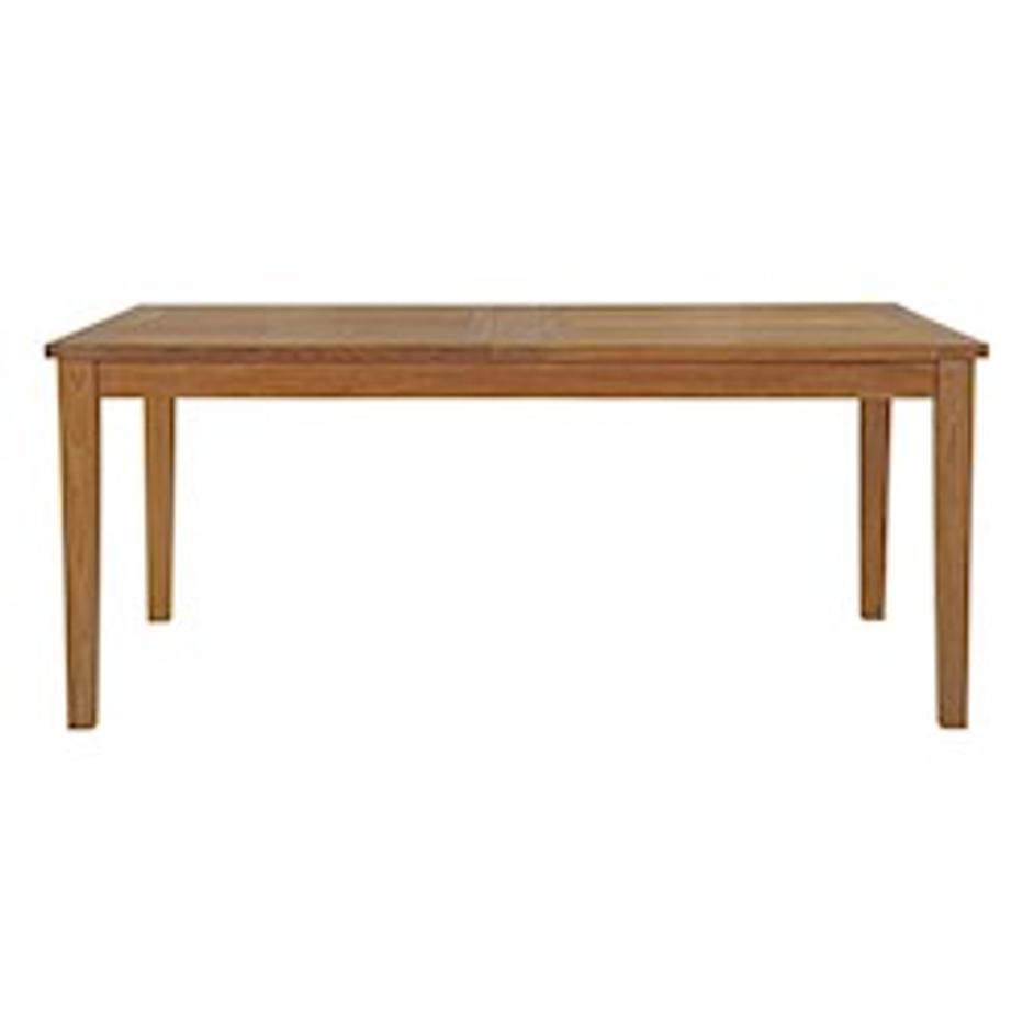 Quay Extendable Outdoor Patio Teak Dining Table In Natural by Modway Furniture