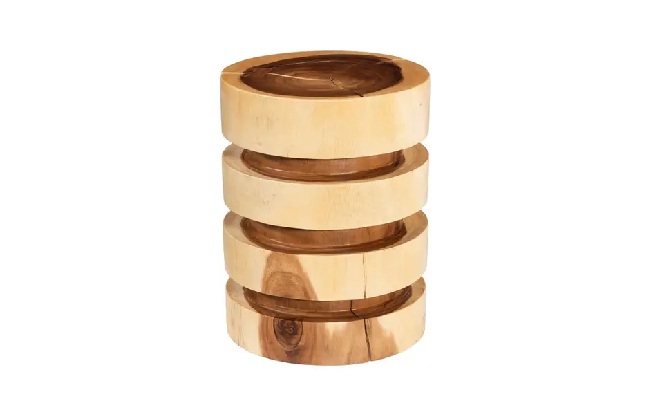 Ridge Stool, Natural by Phillips Collection