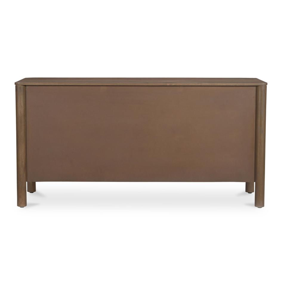 Wiley 3 Drawer Sideboard Vintage Brown by Moes Home
