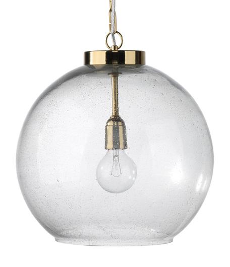 Luca Glass 1-Light Pendant by Jamie Young