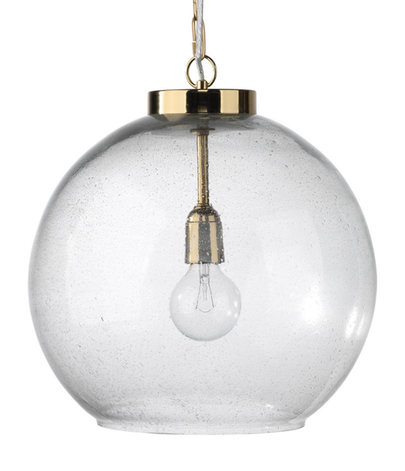 Luca Glass 1-Light Pendant by Jamie Young