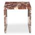 Rosa Accent Table Rosso Levanto Marble by Moes Home