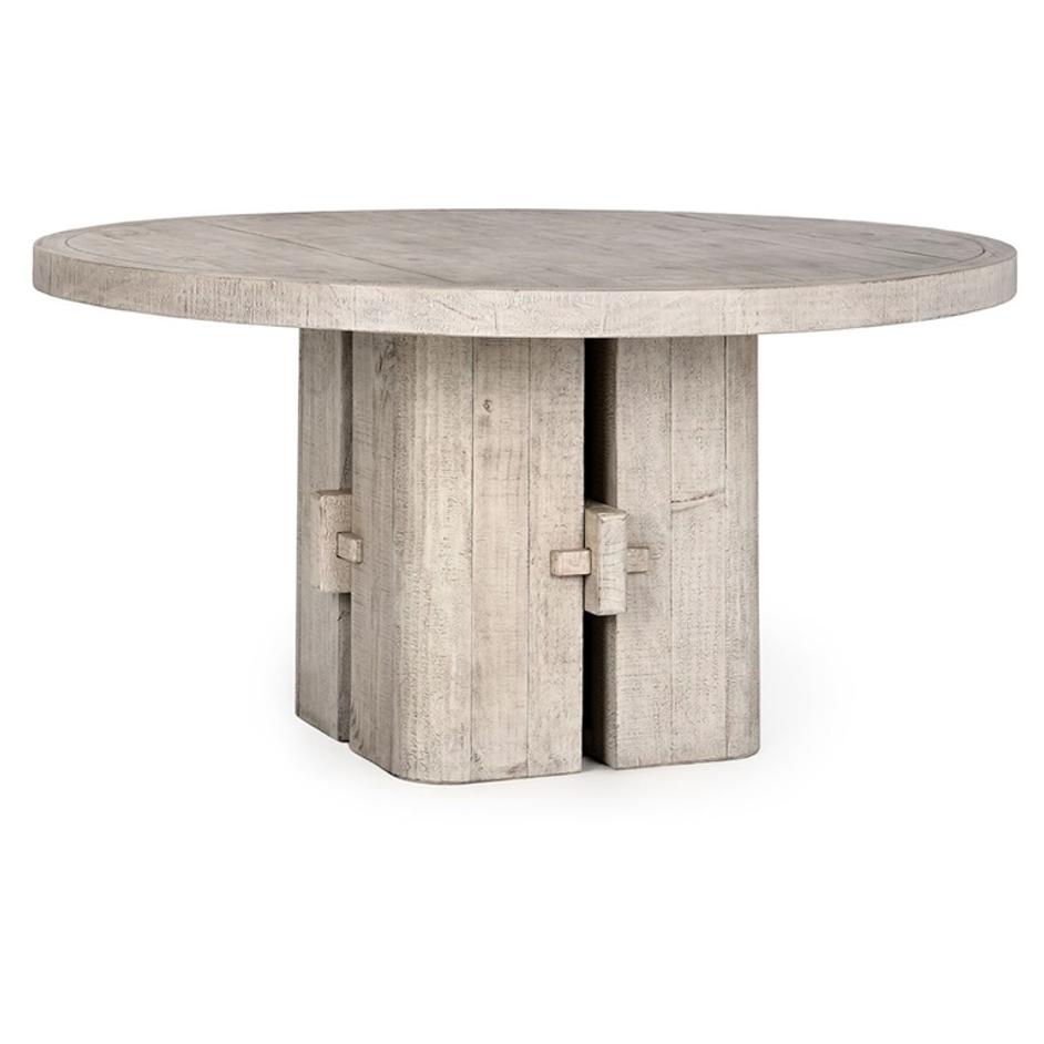 Rosemount Reclaimed Pine 60" Round Dining Table by Classic Home